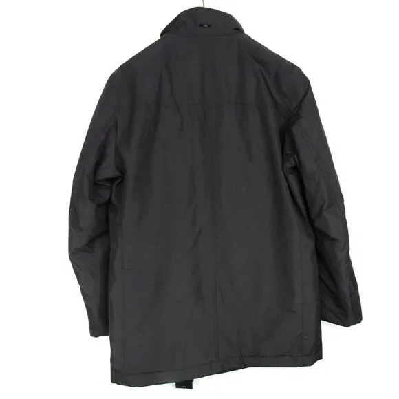HUGO BOSS Camron Zip Hood Topcoat Men's Jacket SZ 44R